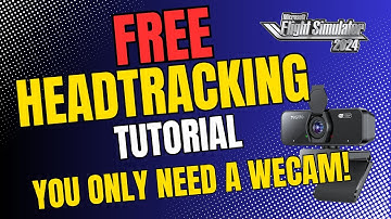 FREE HEADTRACKING  MSFS 2024 - ALL YOU NEED IS A WEBCAM!!