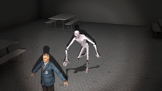 I RAN AWAY FROM SCP 096 IN SCP SITE 65!!  In Garrys Mod