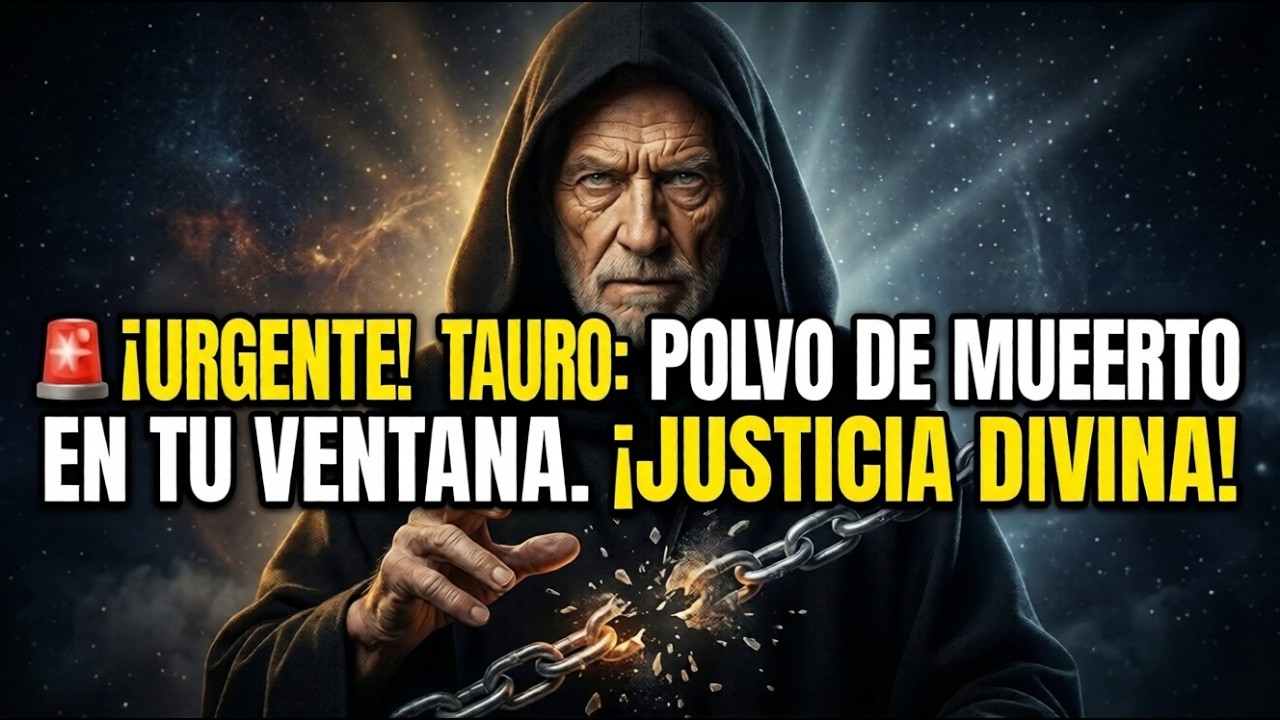 🚨¡URGENTE! TAURO: POLVO DE MUERTO EN TU VENTANA. ¡JUSTICIA DIVINA!