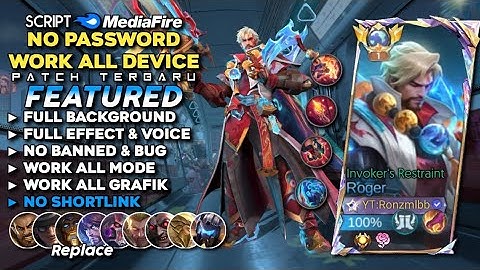 Script Skin Roger Metro Zero Invoker