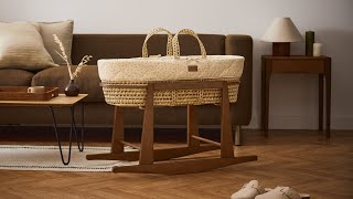 Signature Moses baskets from The Little Green Sheep
