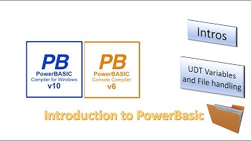 Introduction to programming with PowerBasic compilers - UserDefined Type arrays and FileHandling