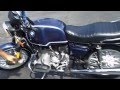 1980 BMW R80 Cold Start and Riding Clip