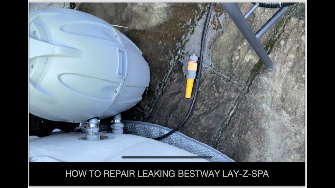 bestway layzspa leaking heater egg YouTube