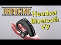 UNBOXING / REVIEW HEADSET BLUETOOTH V9