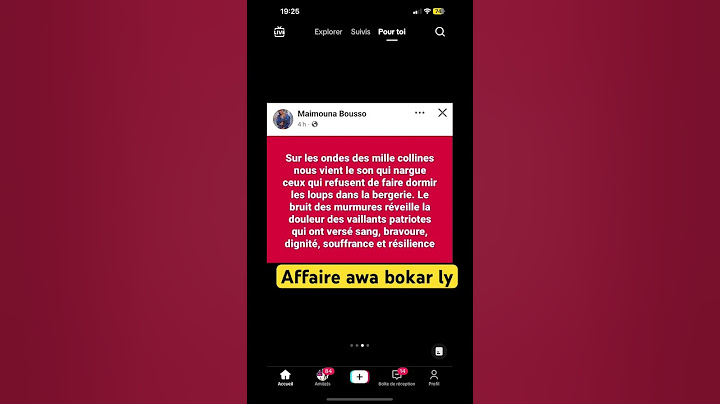 Maimouna bousso sur l’affaire awa bokar ly