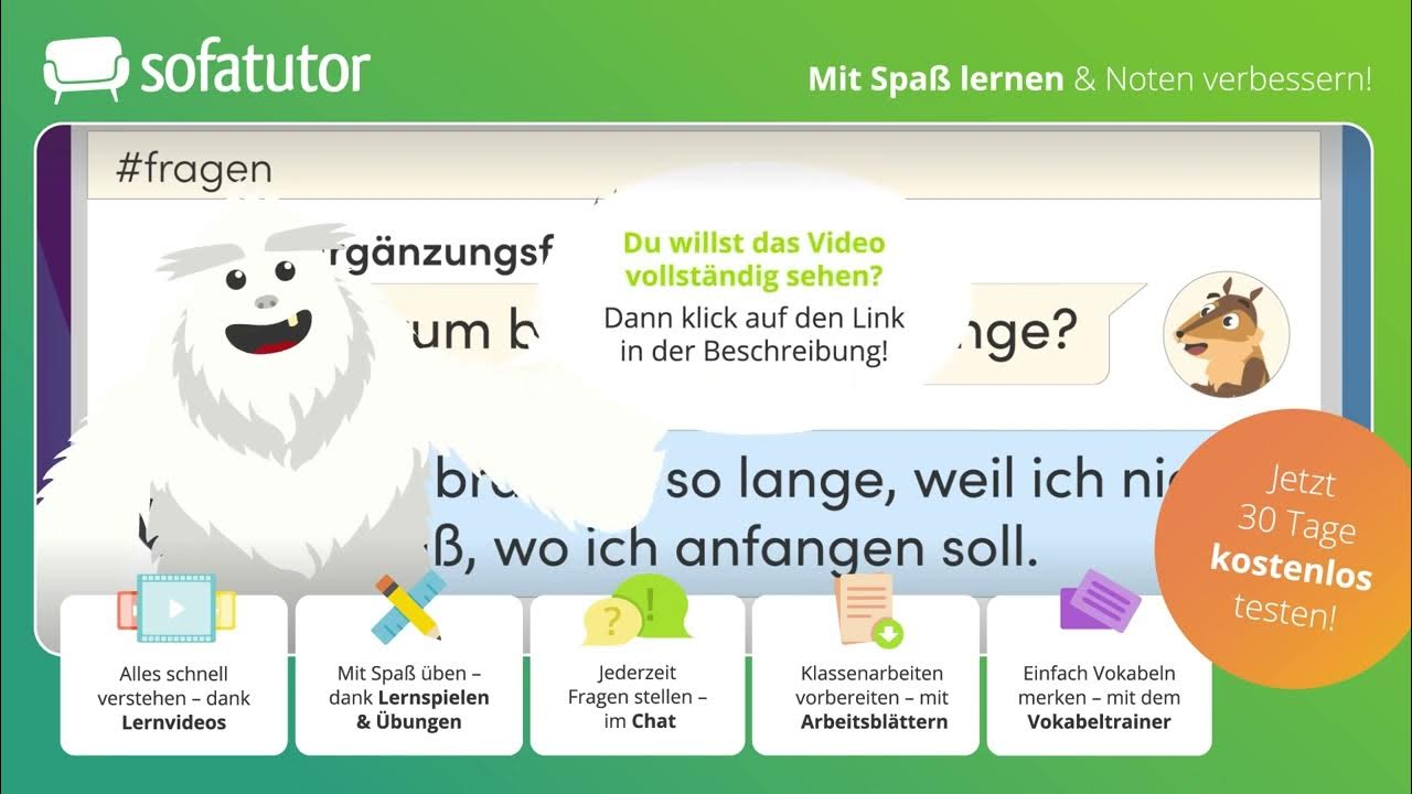 Fragesatz, Aussagesatz, Ausrufesatz, Aufforderungssatz & Wunschsatz einfach erklärt YouTube