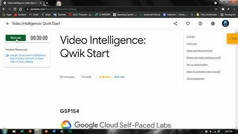 [NEW] Video Intelligence: Qwik Start | Qwiklabs [GSP154] | 30 Days Of Google Cloud | Qwiklabs Tutor