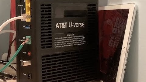 How to change your ATT router wifi gateway and internet connection