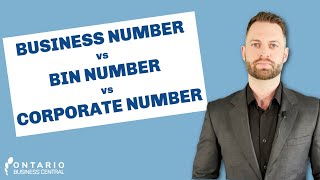 Business Number | BIN Number | Corporate Number  What is a Business Number?