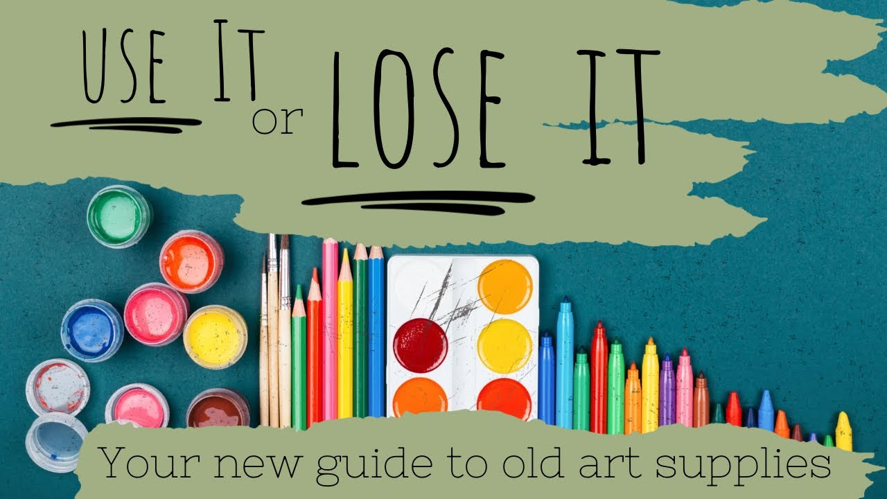 Have your art supplies expired? How to know if they’re bad & proper storage for longer shelf life.