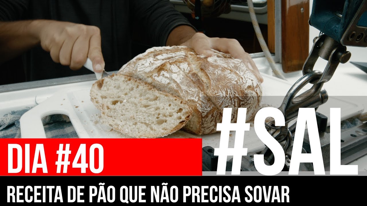 ⁣RECEITA DE PÃO QUE NÃO PRECISA SOVAR | #SAL #40 | Pelo chef Bruno do Speranza