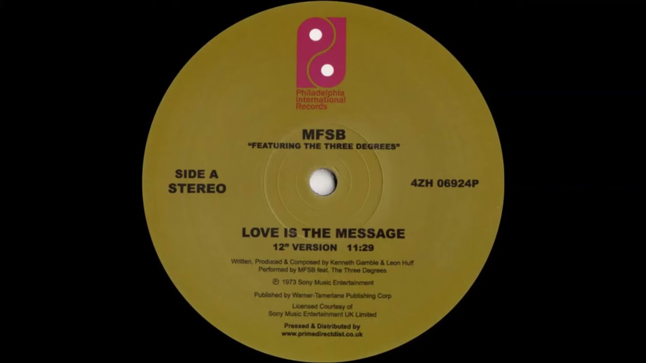 MFSB - Love Is The Message (Larry Levan Remix) - YouTube