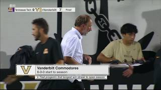 Tennessee Tech Golden Eagles vs. No. 3 Vanderbilt Commodores | Game Highlights | 2026 SEC Soccer