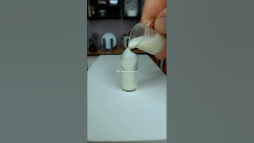 Dalgona Milo Versi Mini #shortvideo #miniaturecooking #dapurmini #tinyfood #fypシ #fyp #shorts