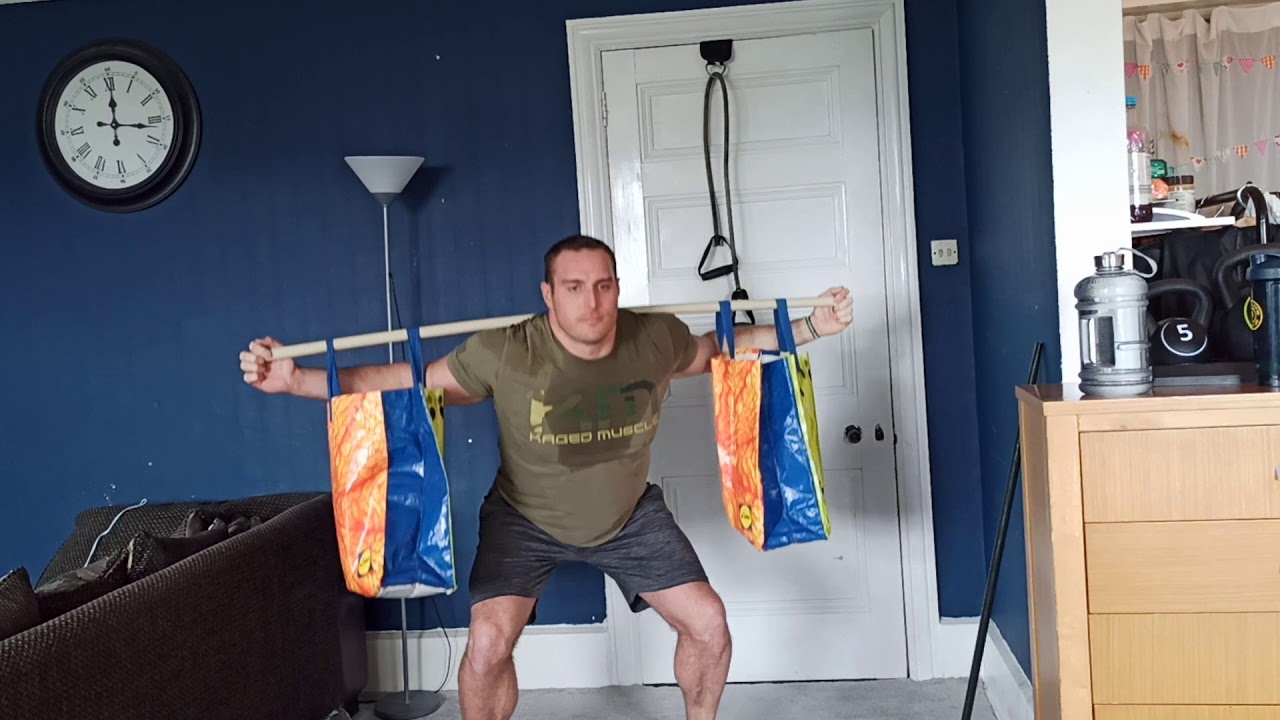 LOCKDOWN HOME WORKOUT: HOUSEHOLD ITEMS ONLY