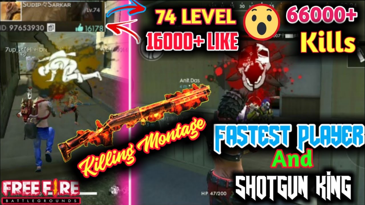 Freefire Best Shotgun Player Youtube