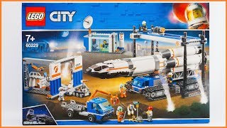 Lego City 60229 Rocket Embly & Transport Space Port Speed Build