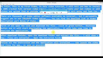 How to Install Cracked Full Version ISkySoft Video Editor Software