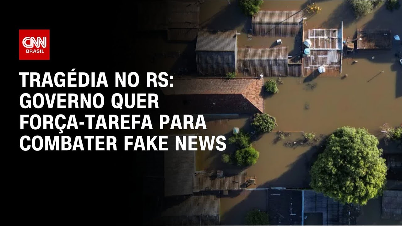 Tragédia no RS: Governo quer força-tarefa para combater fake news | CNN PRIME TIME