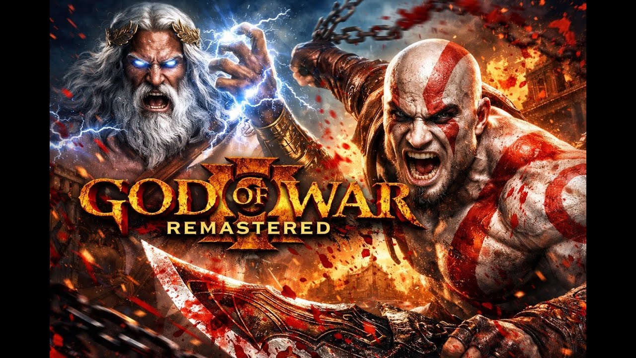 God Of War 3 Kratos Vs Speed God Road  to 2000 subs 