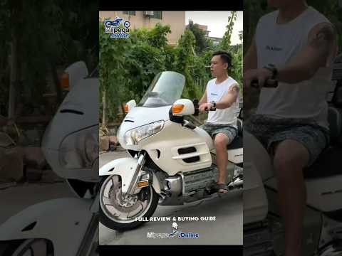 Honda Goldwing GL1800 Real Exhaust Sound #goldwing #hondagoldwing #touringbike