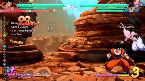 Dragon Ball FighterZ Adult Gohan Blockstrings 2S Frame Trap Punish
