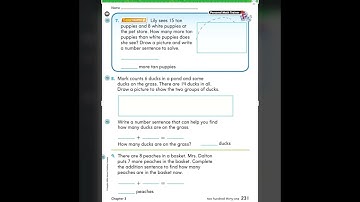 Go math Grade 2: Chap 3 Review Test video