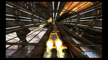 F-Zero GX: Groovy Taxi beats the Outer Space Meteor Stream Staff Ghost [HD]