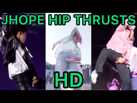 BTS JHOPE BAEPSAE/SILVER SPOON HIP THRUSTS(HD)#jhope