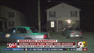 Dry Ridge Kentucky Home Invasion Woman shot in head expected to recover