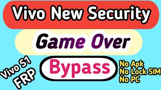 Vivo Mtk New Security Game Over  Vivo S1 Frp Bypass  Vivo Mtk Frp Unlock  greenplazainfo