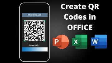 How to create a QR code into Microsoft Office | Microsoft Office Tutorial