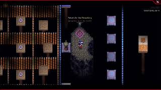 CrossCode - Challenge - Bergen Monastery - both difficulty modifier (no shield + 2min)