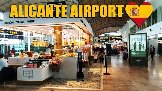 Walking Through the Departures Area of Alicante–Elche Airport screenshot 3