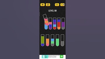 Water sort puzzle level 68