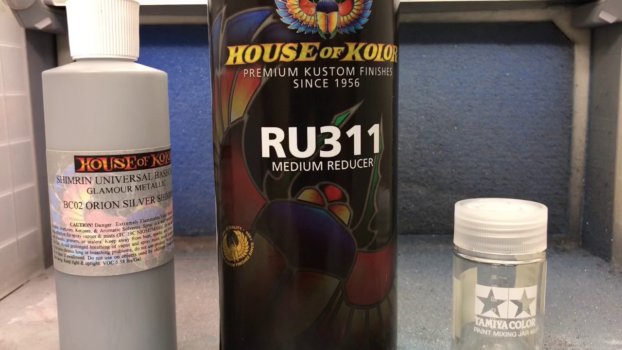 Model Car House Of Kolor 11 Mix Orion Silver YouTube