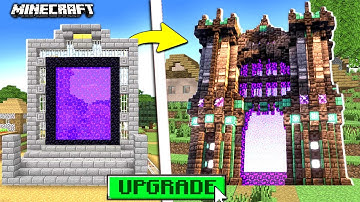 Minecraft, but you can UPGRADE STRUCTURES