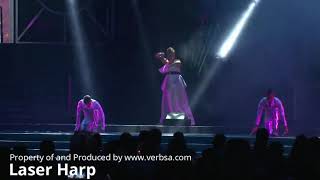 Jude Harpstar on LASER HARP for VerbMedia