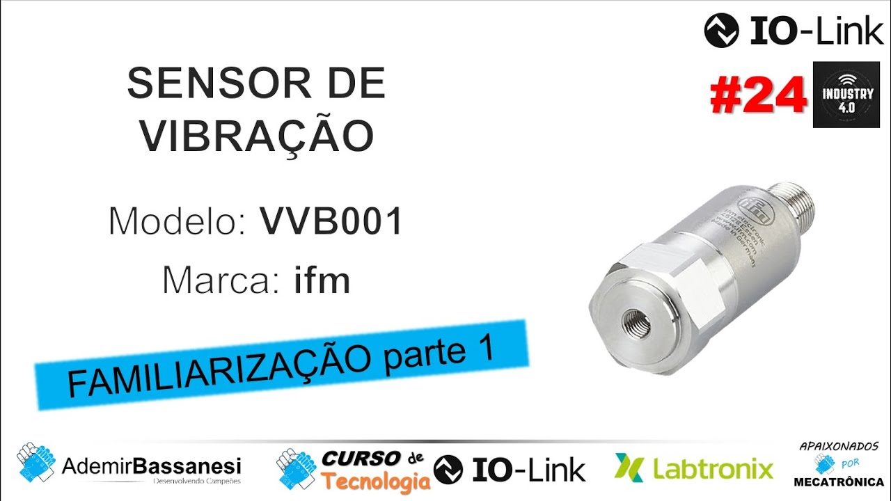SENSOR DE VIBRAO IFM VVB001 PARTE 1