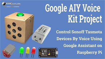 Google AIY Voice Kit Project - Control NodeMCU devices running Sonoff-Tasmota firmware by Voice