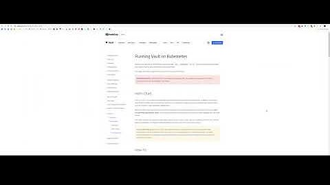 Set up HashiCorp Vault using a Helm chart in Kubernetes