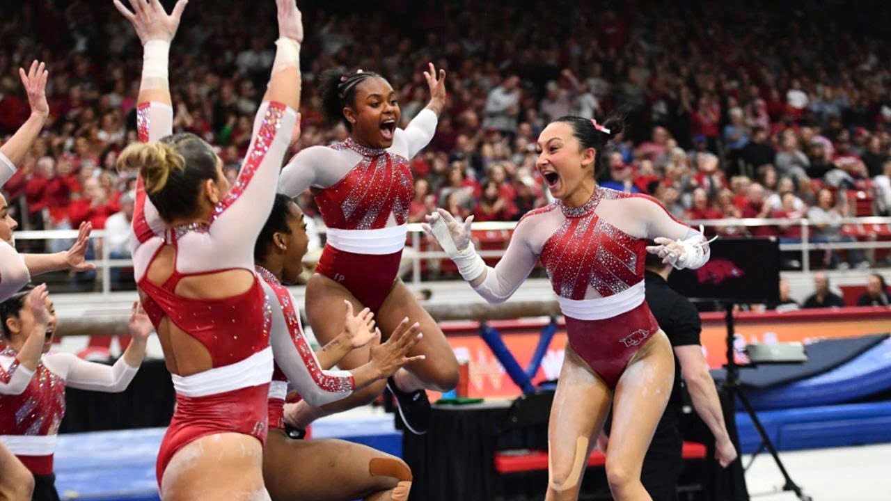 Arkansas vs Auburn Full Match |  Jan 18, 2026 | Women's College Gymnastics