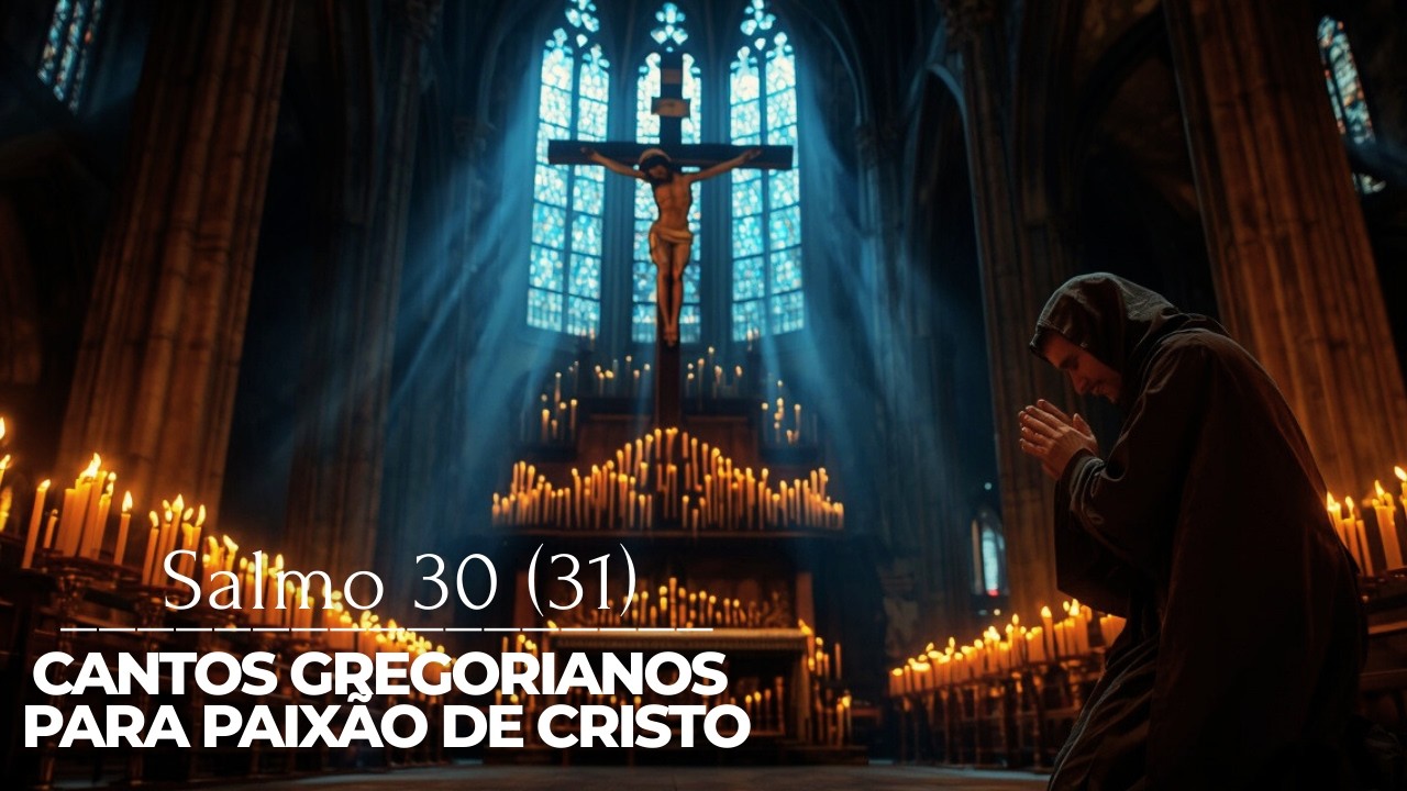 Canto Gregoriano para PAIXÃO DE CRISTO está emocionando o mundo ✝️ Ouça antes da Sexta-feira Santa🕯️