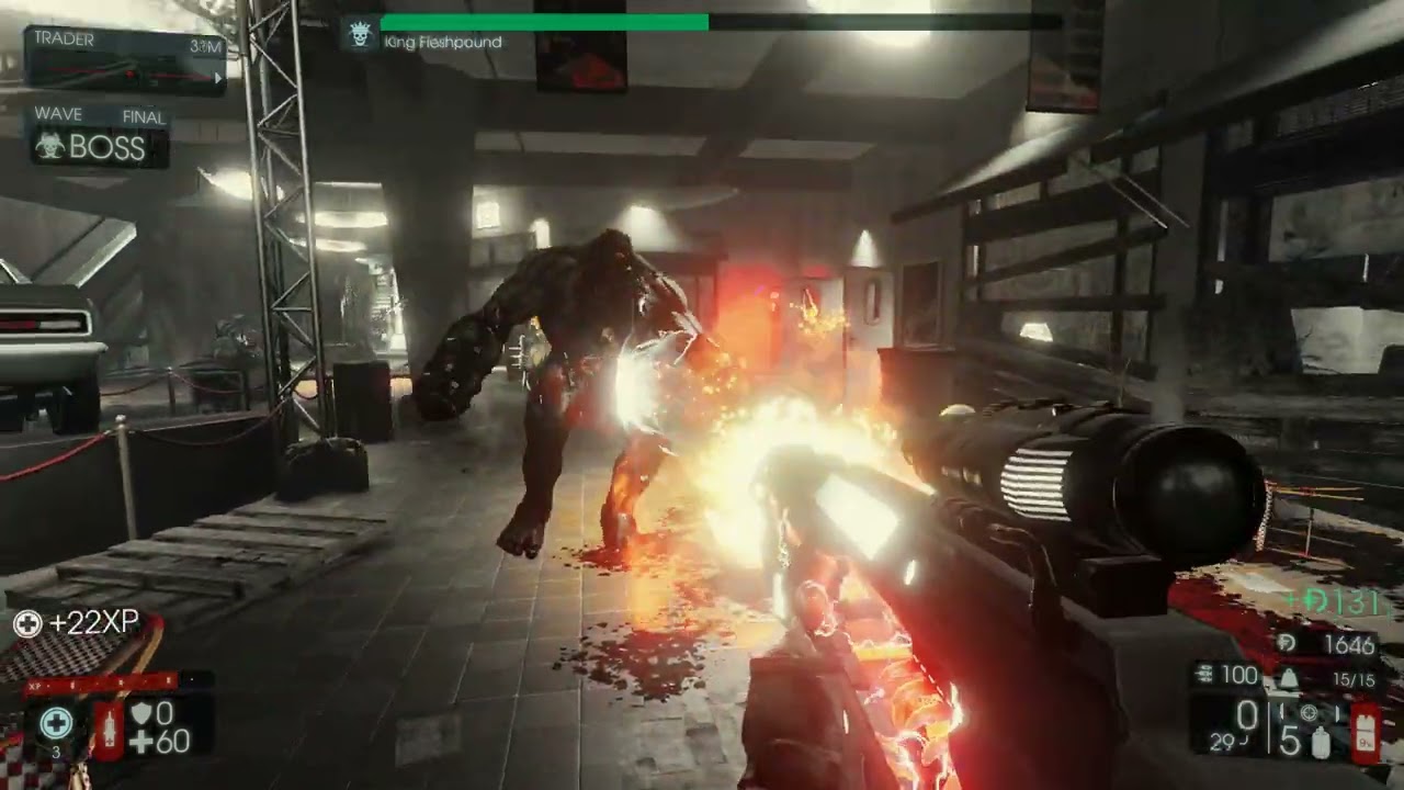 Killing Floor 2: Battle with King Fleshpound Boss on Shopping Spree