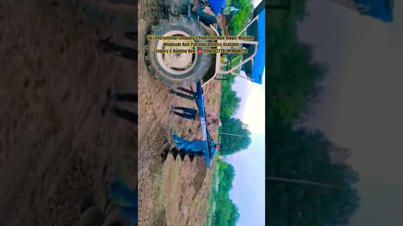 ALi international | 3 Point Post Hole Digger | 