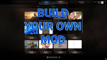 Build your own equipment mod for Baldur