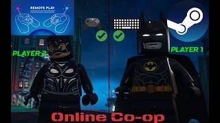 Lego Batman Legacy Of The Dark Knight  Online Coop Is Possible  Heres How steam Remote Play