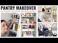 PANTRY ORGANIZATION MAKEOVER - ULTIMATE KITCHEN STORAGE IDEAS  || THE SUNDAY STYLIST