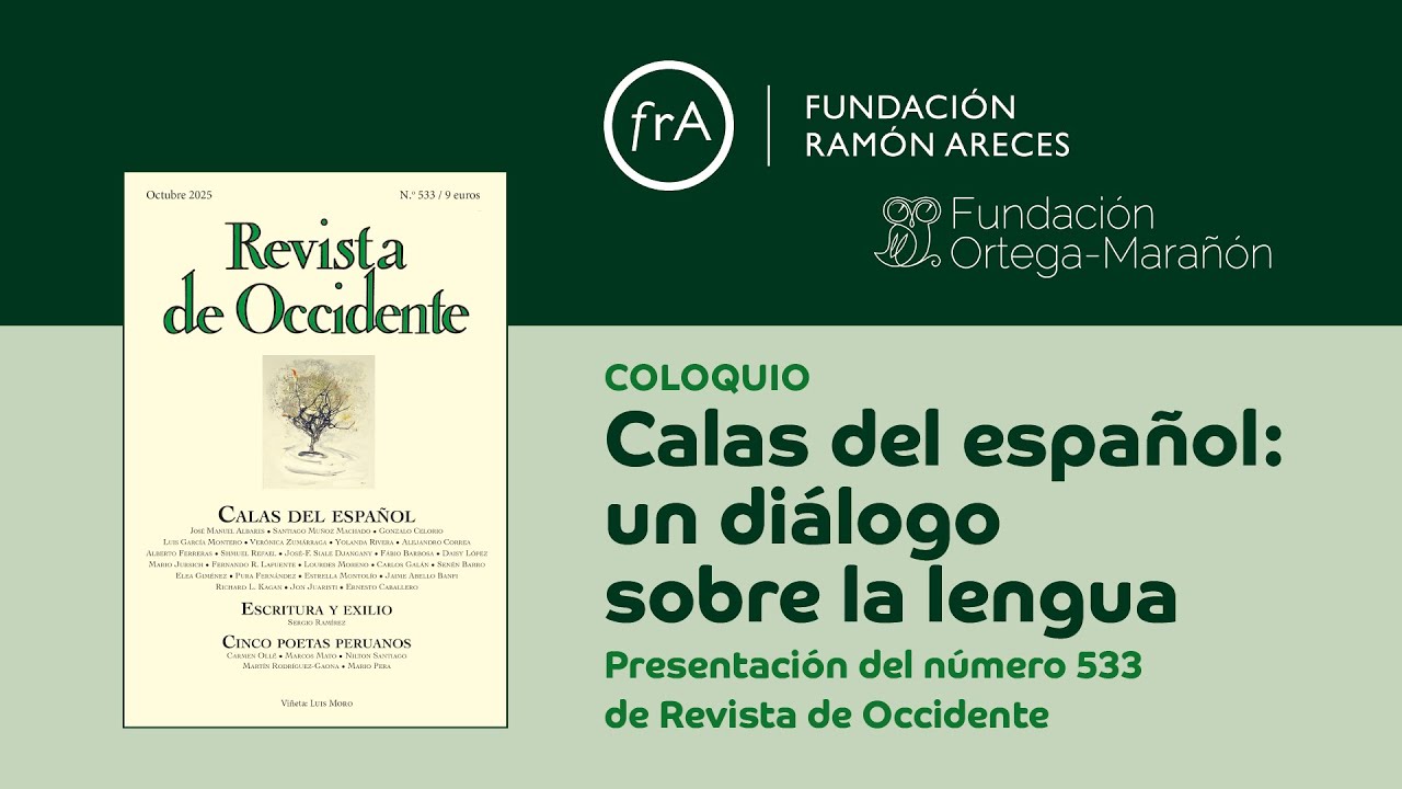 Coloquio- Calas de español: un diálogo sobre la lengua